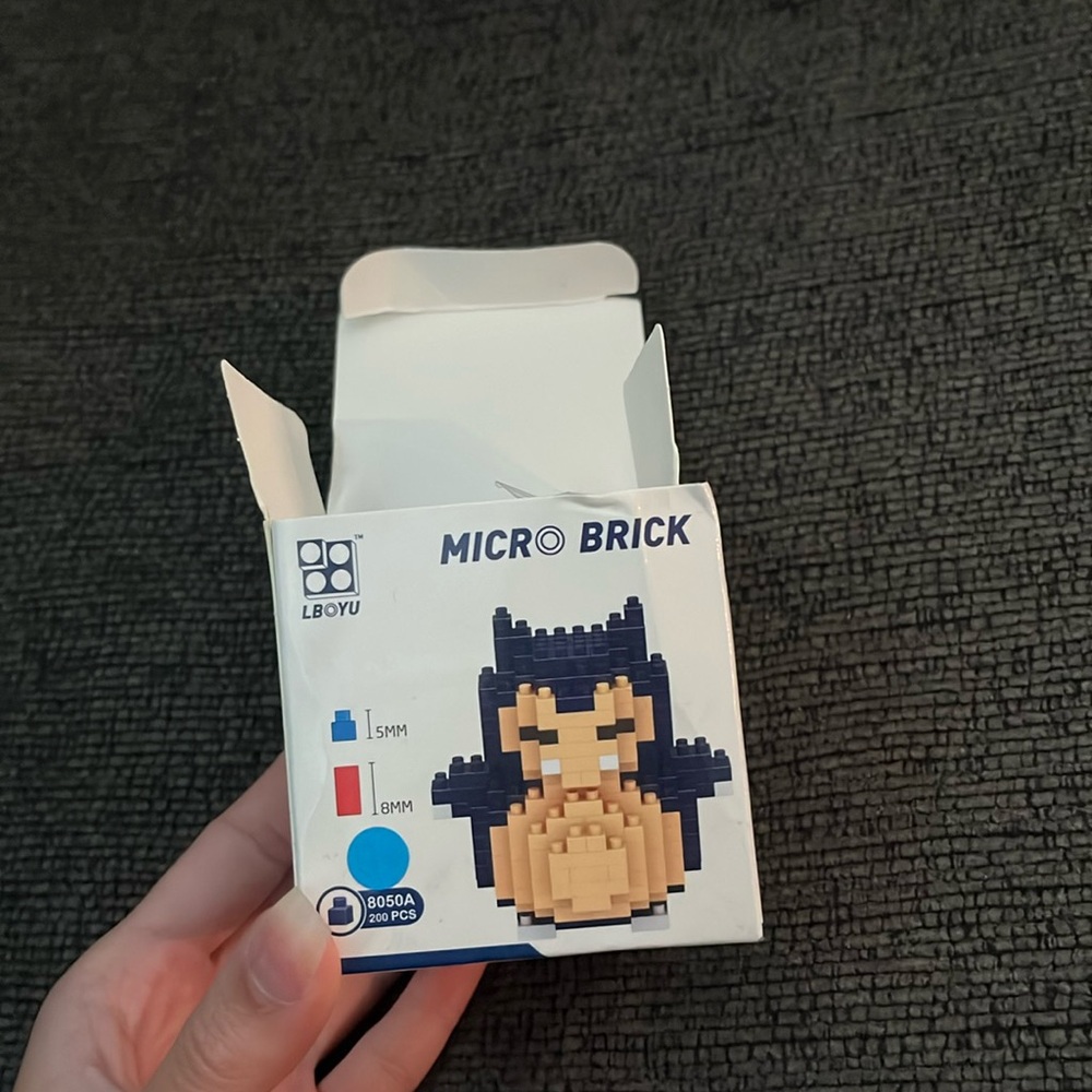 Micro brick snorlax